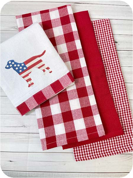 Red Kitchen Towel Collection