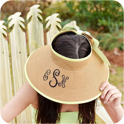 Ribbon Sun Visor Hat