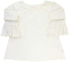 Ruffle Butts Ivory Belle Top