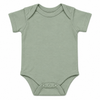 Fine Jersey Ribbed Knit Baby Onesie