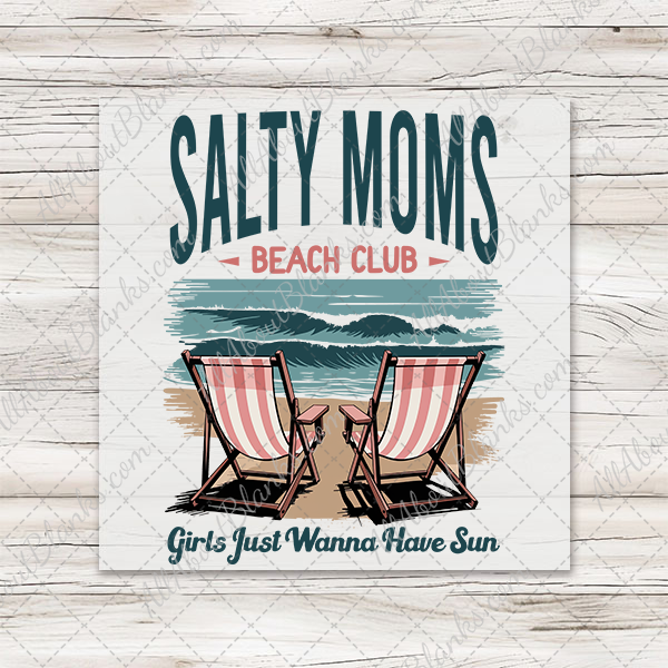 Salty Moms Beach Club Transfer SET