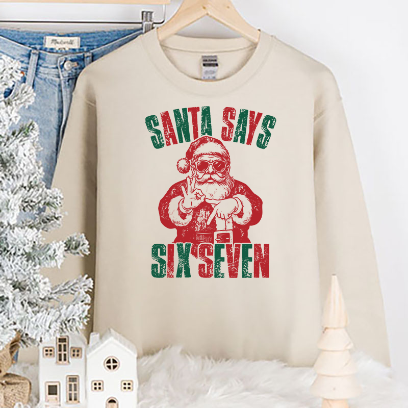 Santa Says Six Seven Transfer