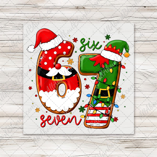 Santa & Elf 67 Transfer