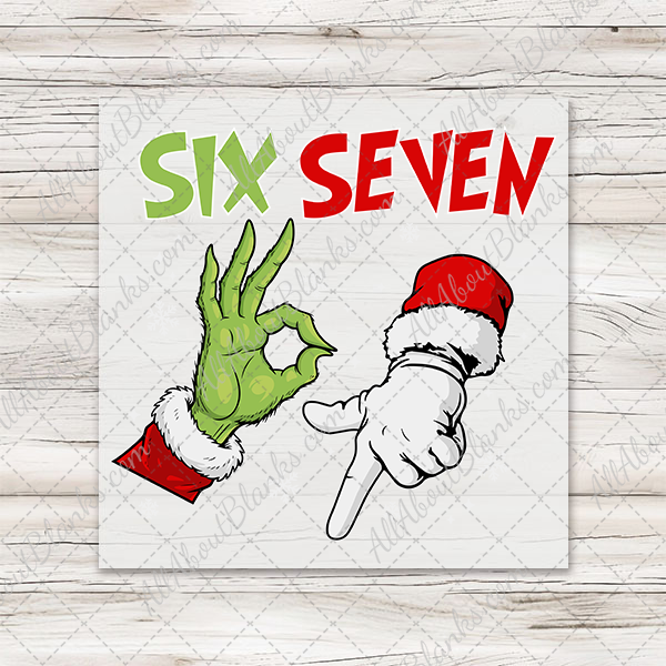 Santa & Grinch Hand 67 Transfer