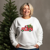 Santa in a Red Truck Transfer - T-SHIRT SIZE