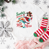 Santas Favorite Hot Mess Transfer - T-SHIRT SIZE
