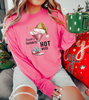 Santas Favorite Hot Mess Cocktail Transfer - T-SHIRT SIZE