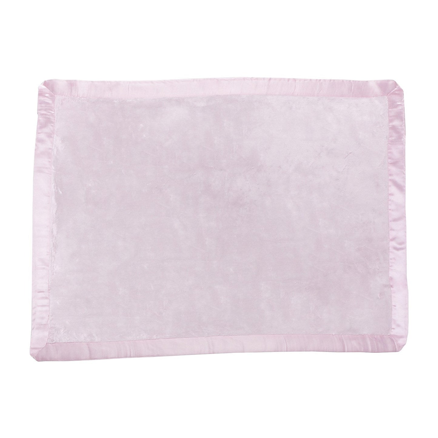 Ultra Soft Fleece Satin Trim Baby Blanket