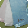 Ultra Soft Fleece Satin Trim Baby Blanket