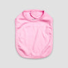 Pink Scallop Edge Bib