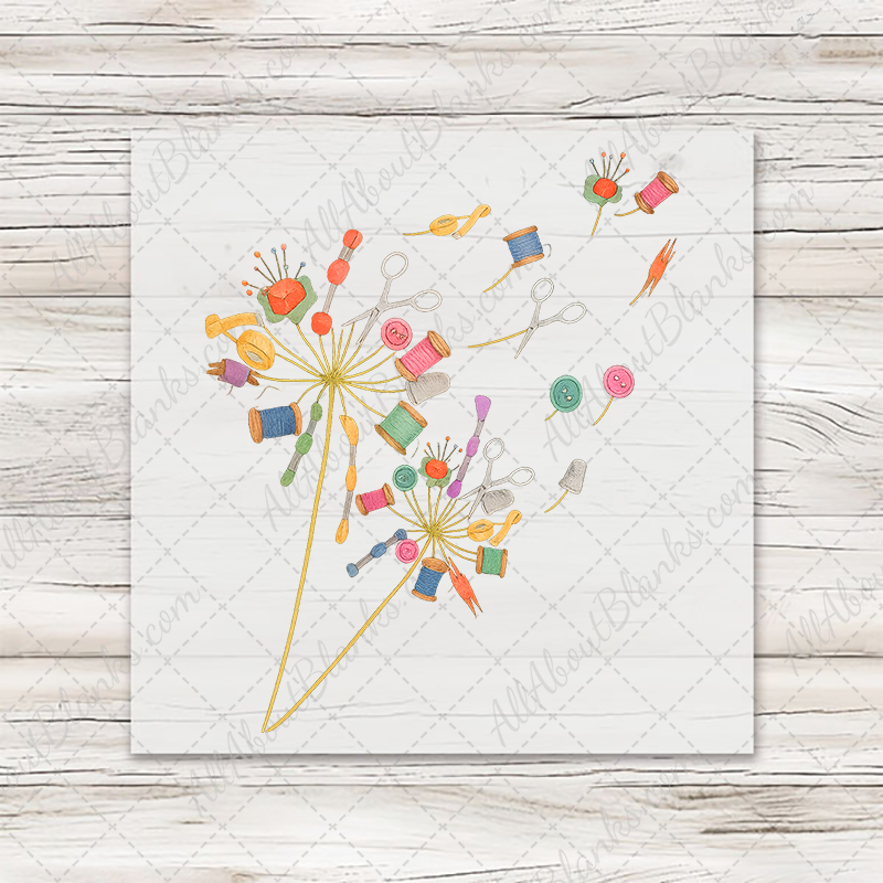 Sewing Dandelion - T-SHIRT SIZE