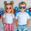 Kids Cotton Tee - Patriotic Colors