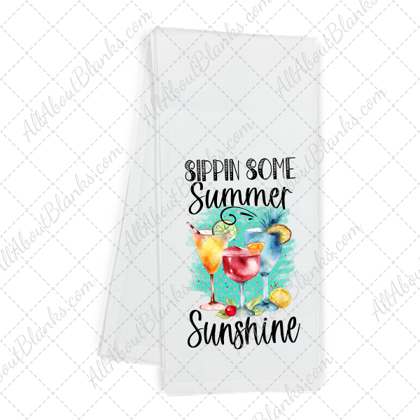 Sippin Some Summertime Sunshine Transfer