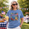 Sippin Sweet Tea & Liberty Transfer - T-SHIRT SIZE