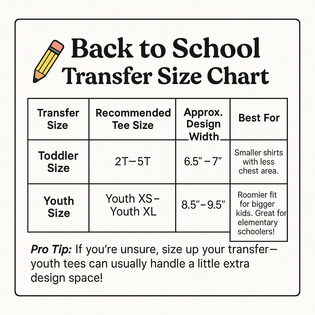 Hello Preppy Back To School Transfers