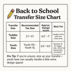 Hello Preppy Back To School Transfers