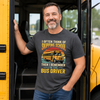 Skipping School Bus Driver T-Shirt Transfer