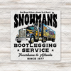 Snowmans Bootlegging Service T-Shirt Transfer