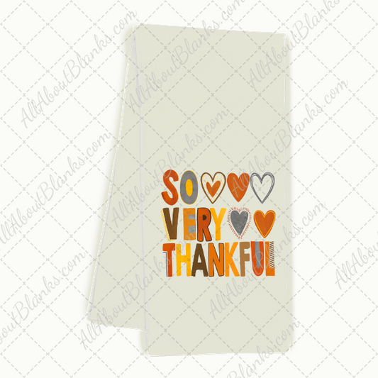 So Very Thankful Hearts Transfer