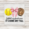 Softball Is My Favorite Season Transfer
