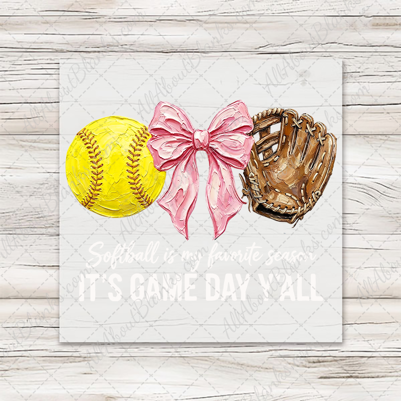 Softball Is My Favorite Season Transfer