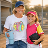 Softball Splatter Transfer