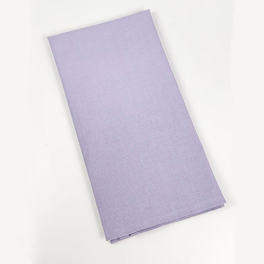 Solid Flat Weave Kitchen Towel - Lavender