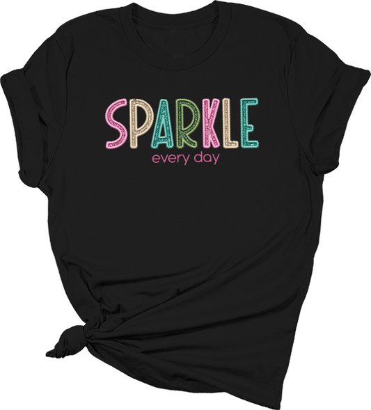 Sparkle Everyday DTF Transfer - T-SHIRT SIZE