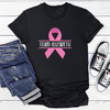 CUSTOM PERSONALIZED Split Pink Ribbon Transfers