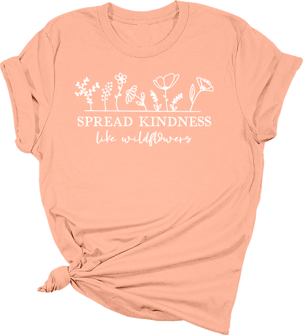 Spread Kindness DTF Transfer - T-SHIRT SIZE