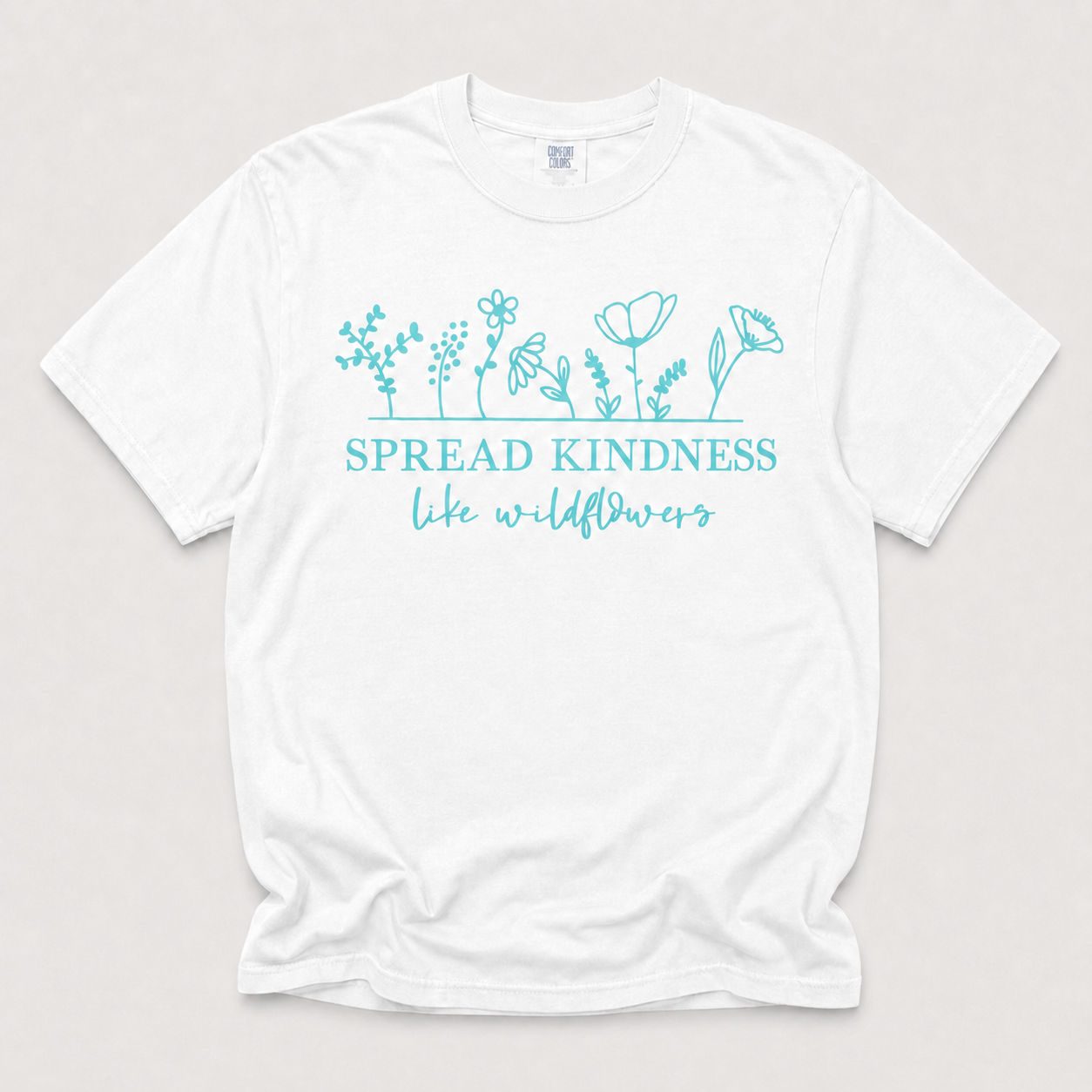 Spread Kindness DTF Transfer - T-SHIRT SIZE