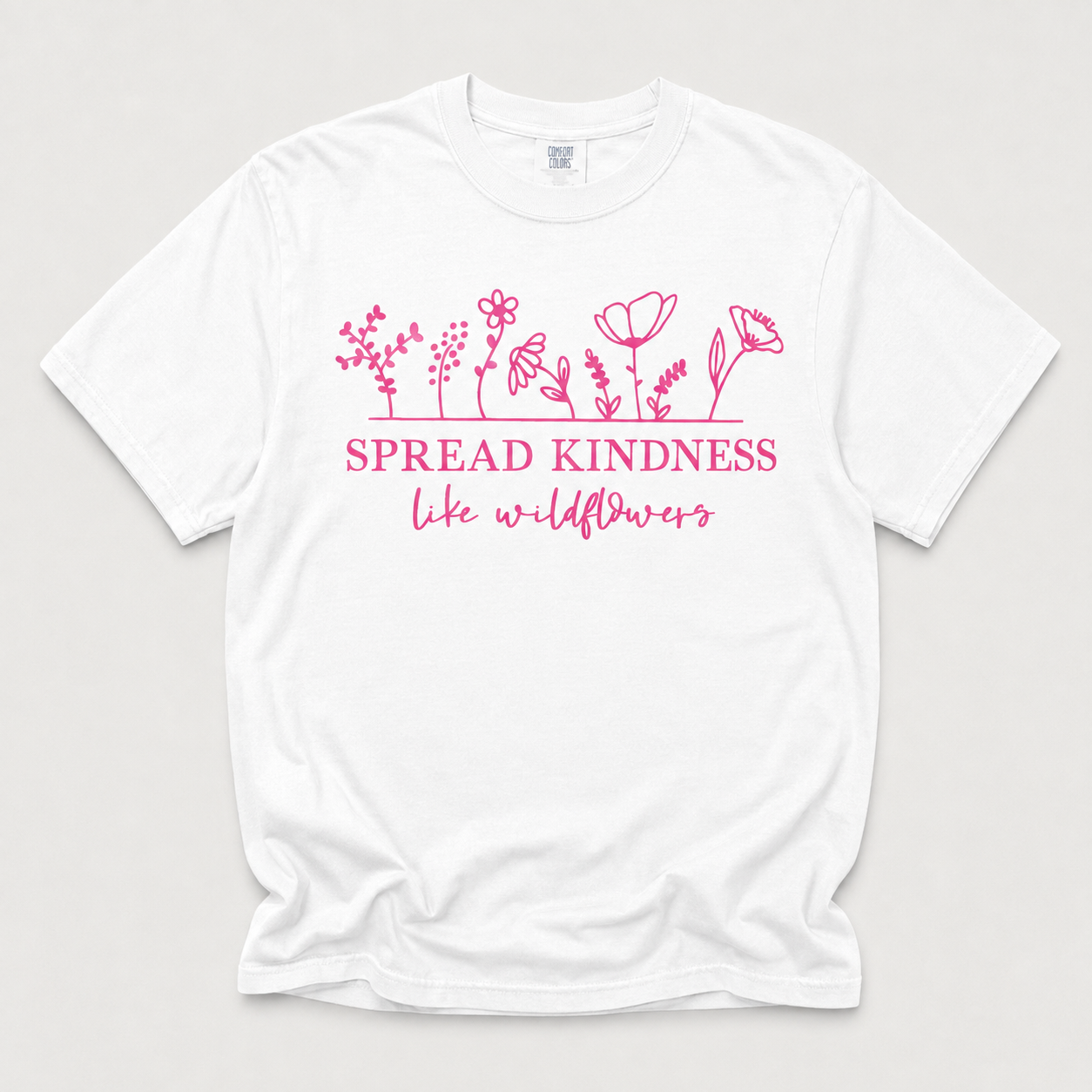 Spread Kindness DTF Transfer - T-SHIRT SIZE