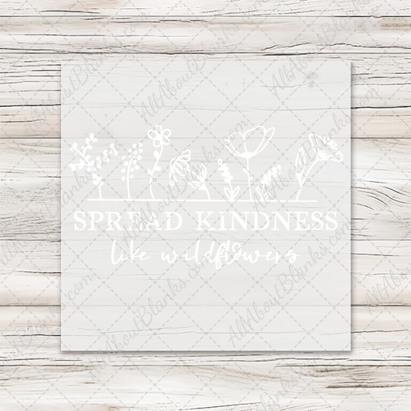 Spread Kindness DTF Transfer - T-SHIRT SIZE