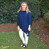 Knit Tassel Poncho