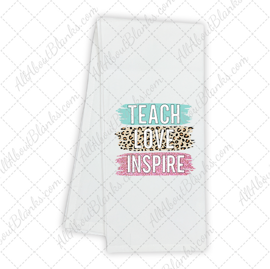 Teach Love Inspire DTF Transfer