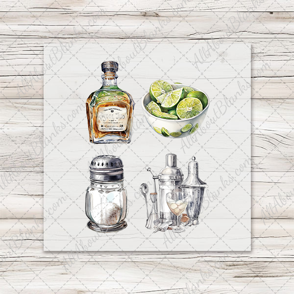 Tequila Bartender - COCKTAIL NAPKIN SIZE