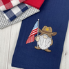 Cowboy Navy Kitchen Towel Collection