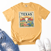 Texas Vintage Stamp Transfer - T-SHIRT SIZE