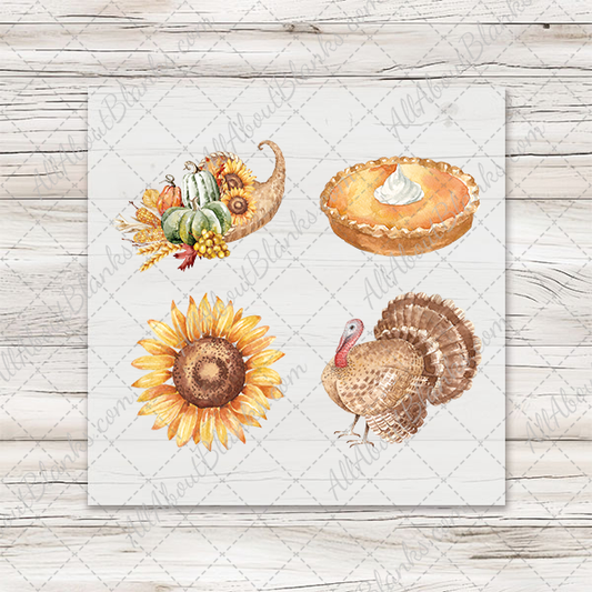 Thanksgiving Designs - COCKTAIL NAPKIN SIZE