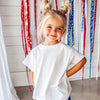 Kids Cotton Tee - Patriotic Colors