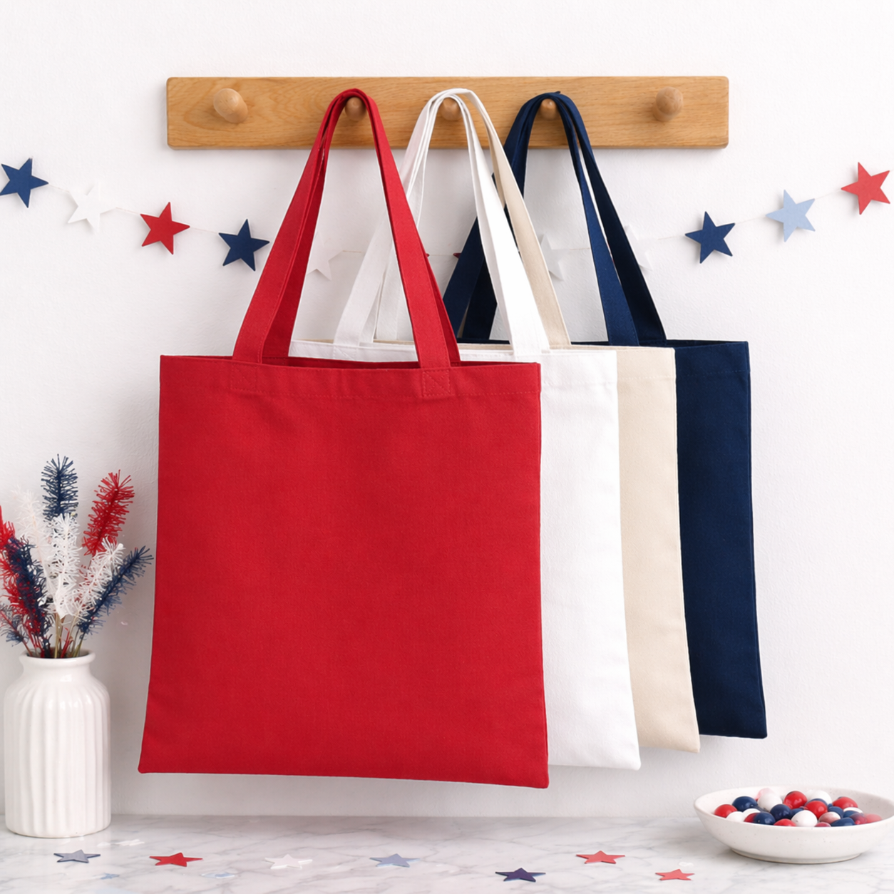 Canvas Totebags - All American Edition