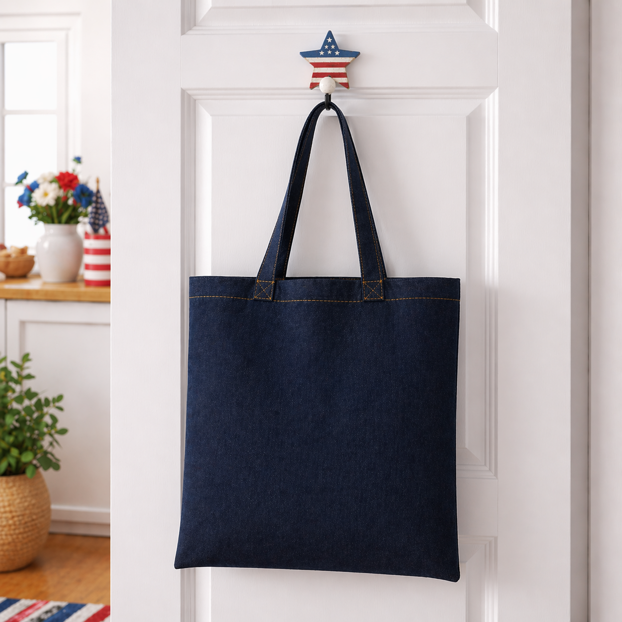 Denim Reusable Totebag