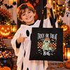 Trick Or Treat Bag - Boy Camo Ghost Transfer