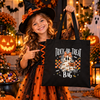 Trick Or Treat Bag - Girl Ghost Transfer