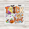 Trick Or Treat With Ghost Transfer