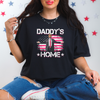 Trump Daddys Home Pink Flag DTF Transfer - T-SHIRT SIZE