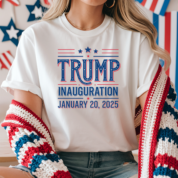 Trump Inauguration Clean Lines DTF Transfer - T-SHIRT SIZE