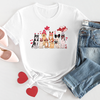 Valentines Day Dogs DTF Transfer - T-SHIRT SIZE