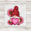 Valentines Gnome DTF Transfer