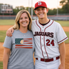Vintage Baseball Bats Flag Transfer